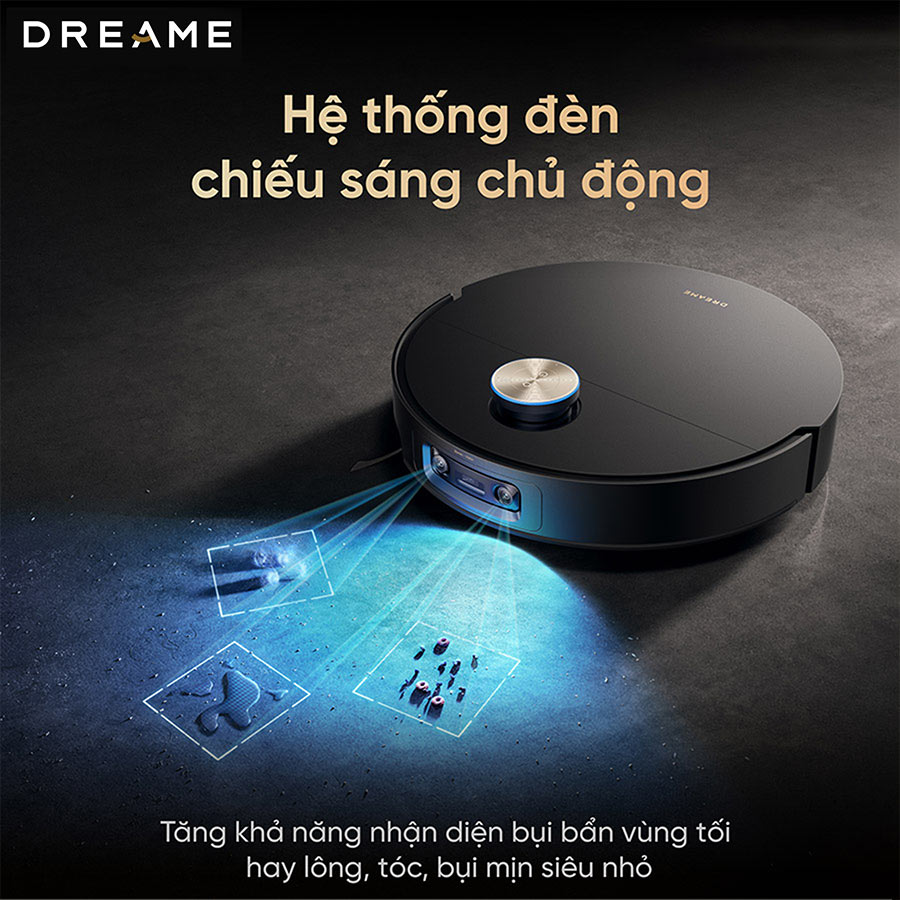 Robot hút bụi lau nhà tự giặt sấy khăn Dreame X60 Ultra
