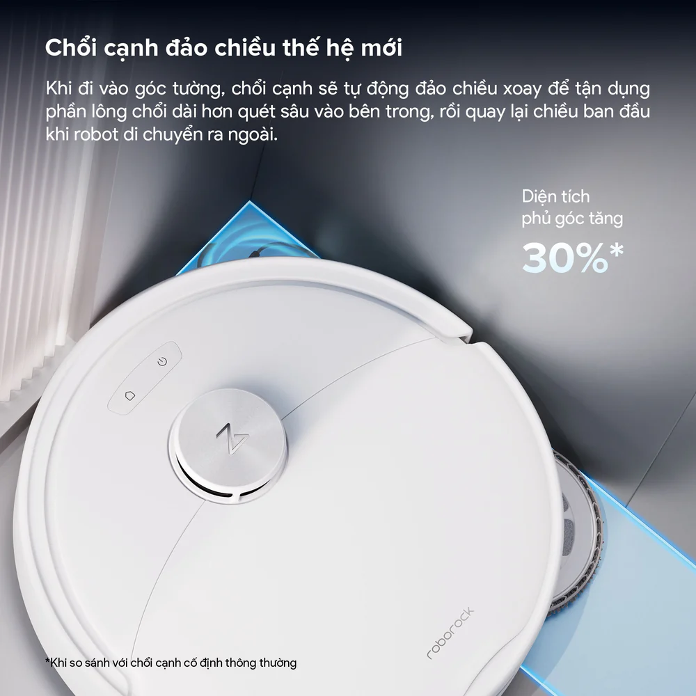 Robot hút bụi lau nhà tự giặt sấy khăn và đổ rác Roborock Qrevo 2 Pro