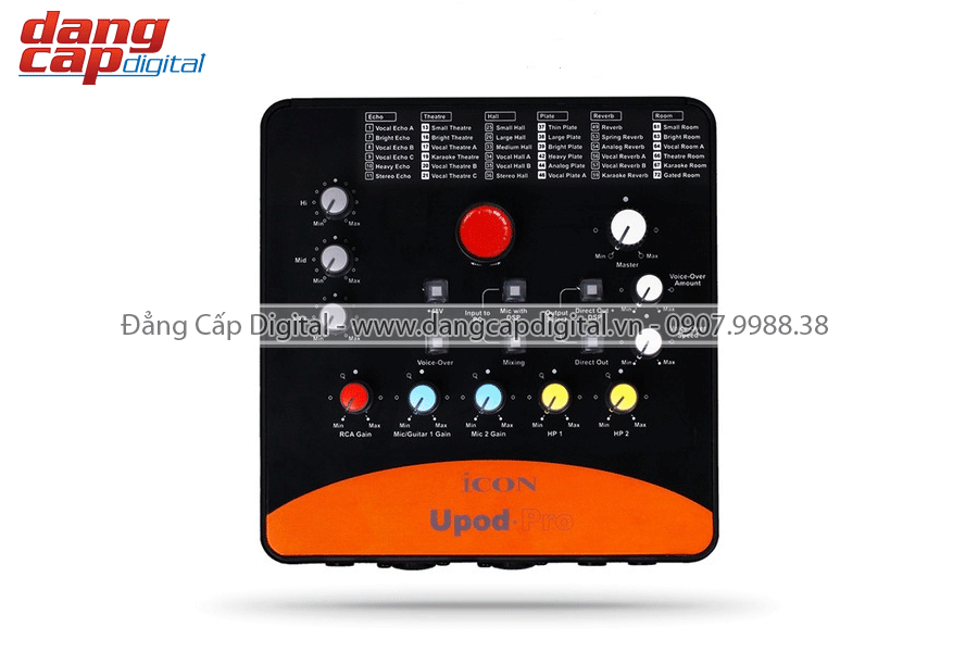 Soundcard Icon Upod Pro, thiết bị livestream, karaoke, thu âm