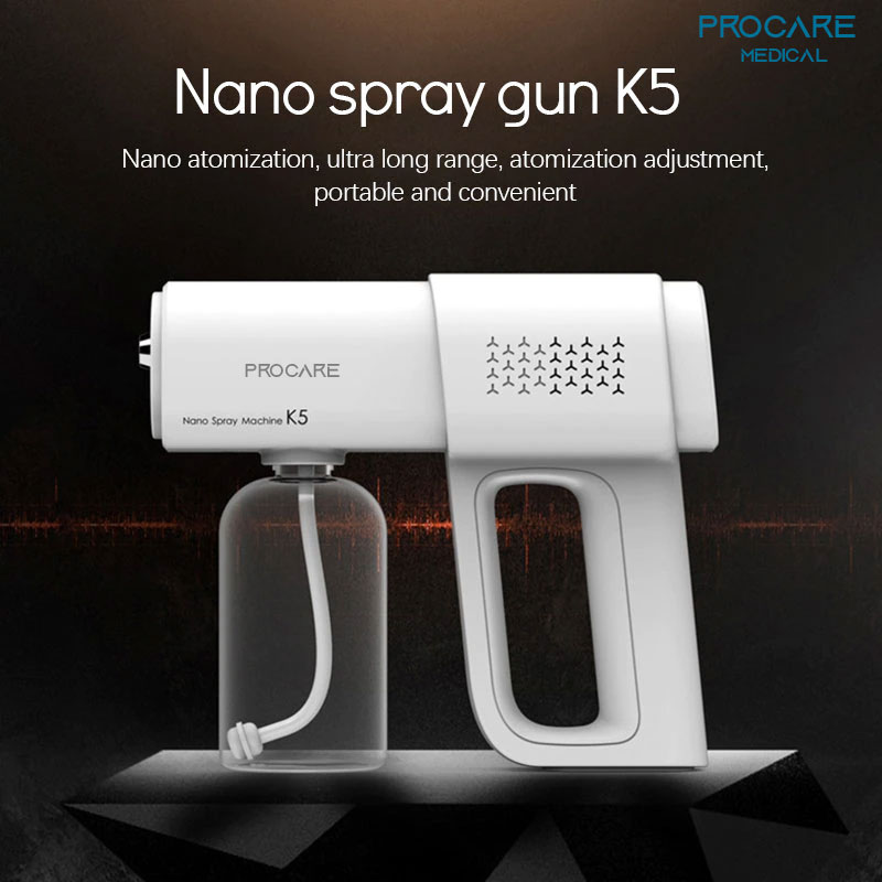 Súng Khử Khuẩn Nano Tia Cực Tím Cầm Tay Procare K5 - Đẳng Cấp Digital