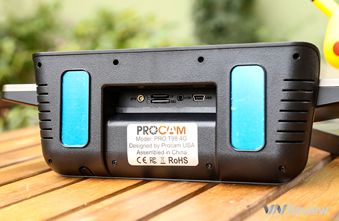 VNREVIEW đánh giá camera hành trình Procam T98 4G Pro 10 inch 2018