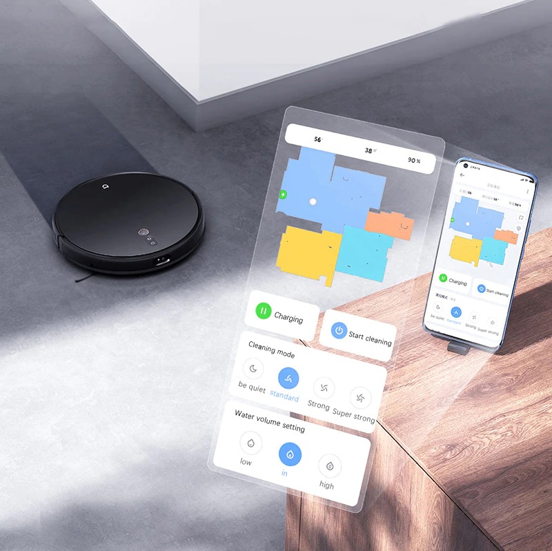 Xiaomi Mijia Ultra- Sim, Robot hút bụi lau nhà tự động ( Hàng Trưng bày)