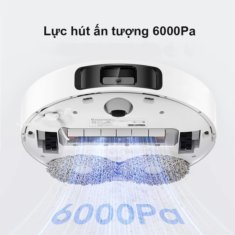 Xiaomi Vacuum X20 Plus, Robot hút bụi lau nhà tự giặt sấy và đổ rác công suất 6000Pa