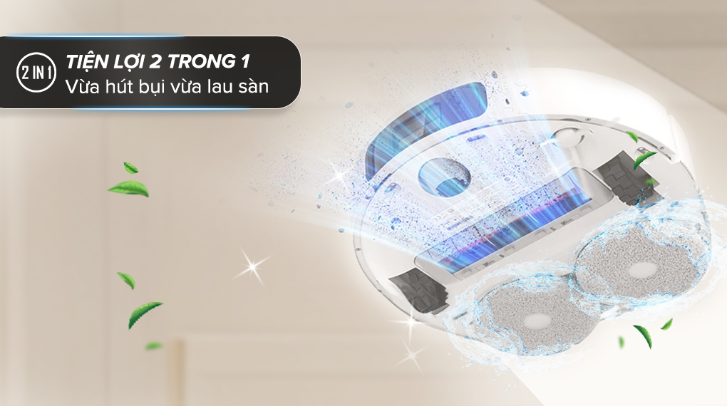 Xiaomi Vacuum X20 Plus, Robot hút bụi lau nhà tự giặt sấy và đổ rác công suất 6000Pa