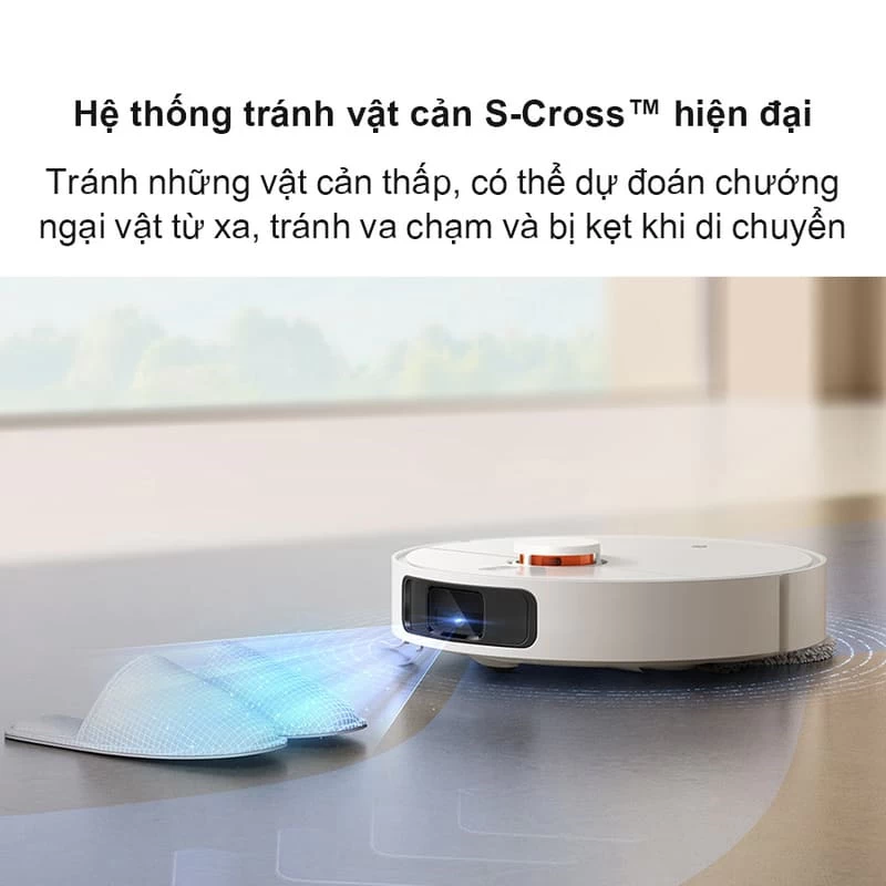 Xiaomi Vacuum X20 Plus, Robot hút bụi lau nhà tự giặt sấy và đổ rác công suất 6000Pa