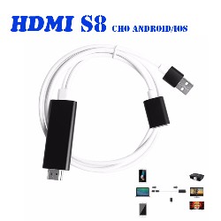 Dây HDMI xuất ra TV chưa đầy 1 nốt nhạc cho tất cả các loại điện thoại Android/IOS