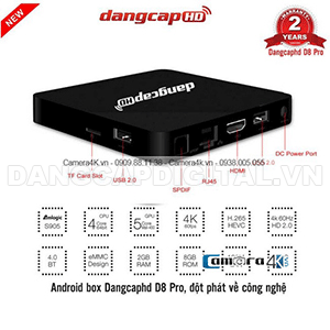 Android Box TV DangcapHD D8 Pro