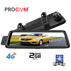 Camera hành trình Procam M98 Plus Ram 2G dạng Gương
