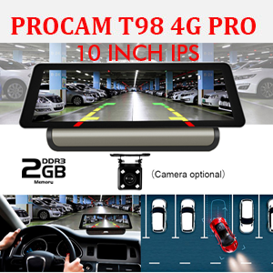 Camera hành trình Procam T98 PRO 10inch Ram 2GB