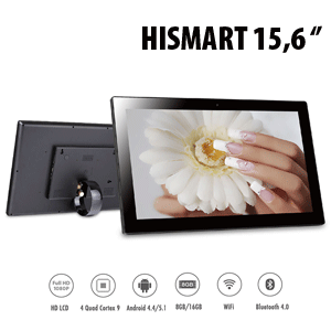 Khung ảnh số Hismart 15.6 Inch, Full HD, Android, Wifi