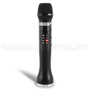 Microphone karaoke kèm loa tự sướng có ghi âm  L-598