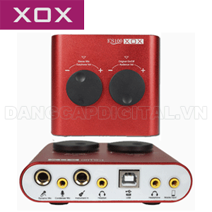 Sound Card XOX KS100, Thiết bị chuyên hát Karaoke, Livestream, thu âm